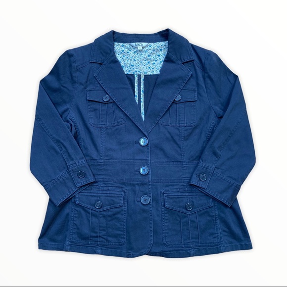 Coats | 525 Mco 34 Sleeve Blazer Size 